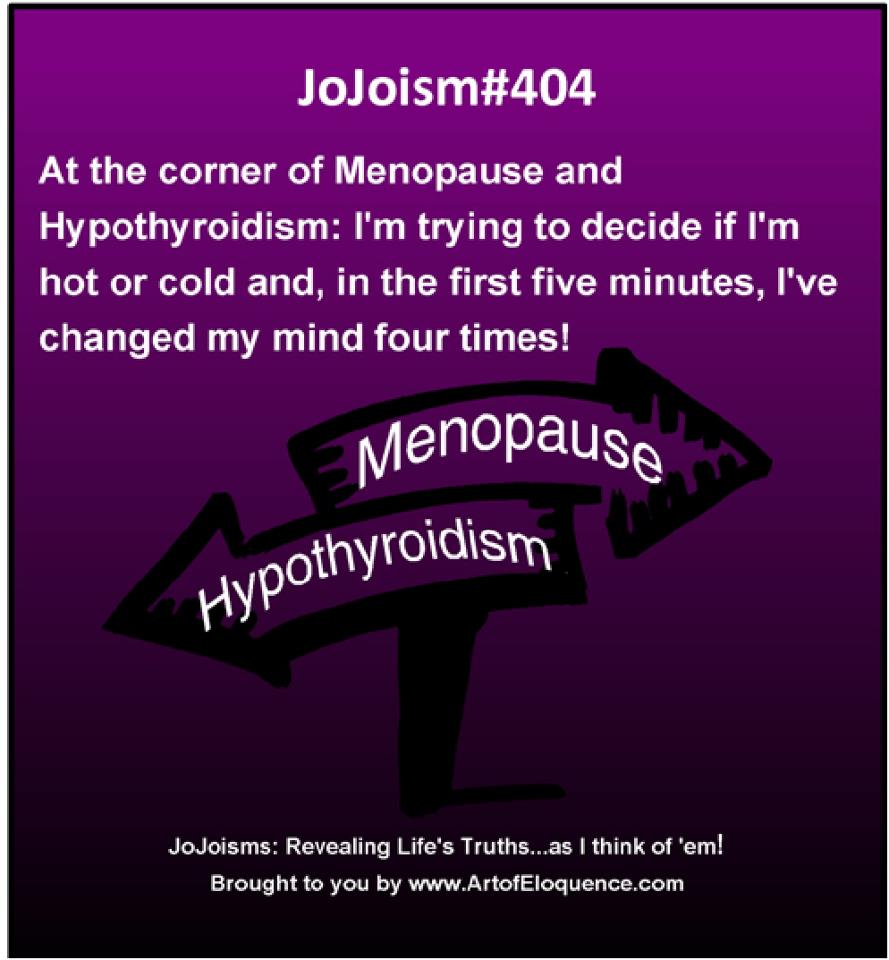 menopause hypothyroidism